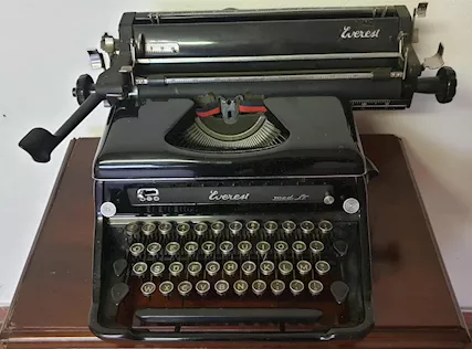 Macchina da scrivere Everest S.T. da ufficio anni 30 - Foto 2