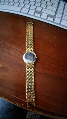 Orologio donna nuovo placcato oro