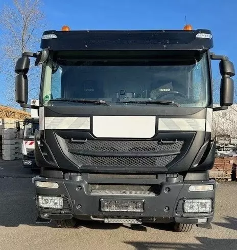 Foto 3 Iveco Trakker AD190T - 410 Gru Palfinger PK 13001K Cassone Ribaltabile
