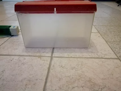 Contenitore rettangolare in plastica