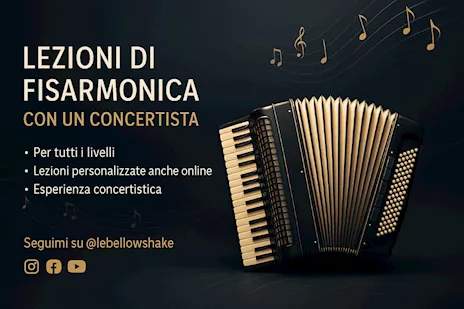 Lezioni di fisarmonica per te