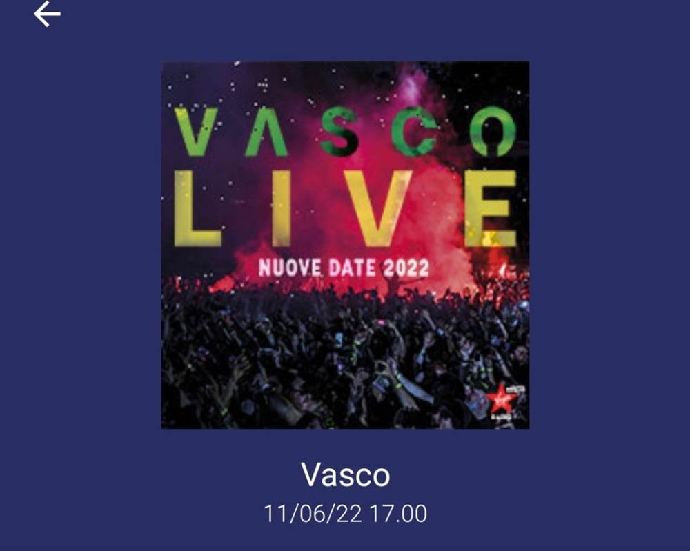 Vasco rossi 11 giugno roma