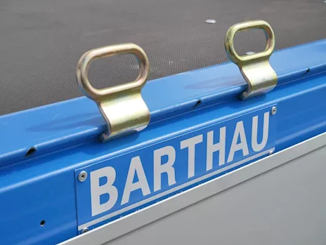 Carrello BARTHAU originale SP doppio asse Nuovo