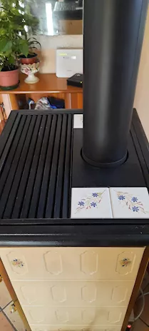 Stufa a legna Calorvalle, in ottime condizioni - Foto 2