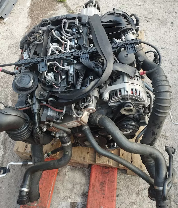 Motore BMW 320d E90/E91 N47D20C 130 kW km 105000, cambio manuale - Foto 4