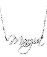 Collana con nome in argento 925 Personalizzata cod.AG2PE11