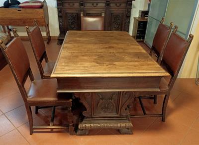 Sala da Pranzo in Barocco Piemontese Inizi '900