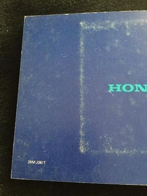 Libretto per Moto Honda CBX750F - Foto 5