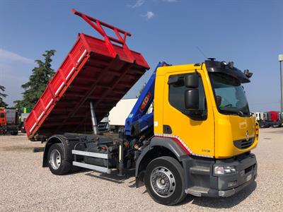 Renault Midlum 280.18 grù PM 10 ribaltabile trilaterale Anno 2006 - Foto 4