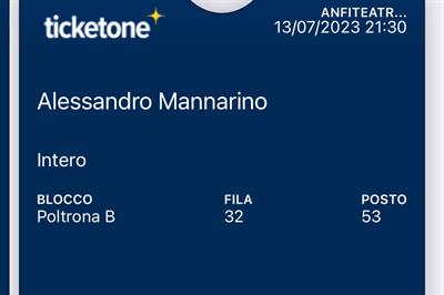 Concerto Mannarino 13/7 Cervere (cn)
