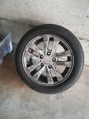 4 cerchi in lega BMW 16 pollici gommati Invernali