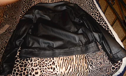 Giacca in vera pelle made in italy T58, come nuova, taglia 58 - Foto 4