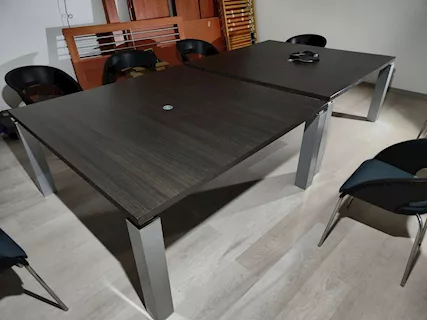 Tavolo da Riunione Quadrato in Wenge