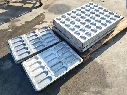 Stampi forno per hamburger e hot dog usati