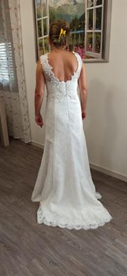 Abito da sposa modello Sirena, taglia 42 - Foto 6