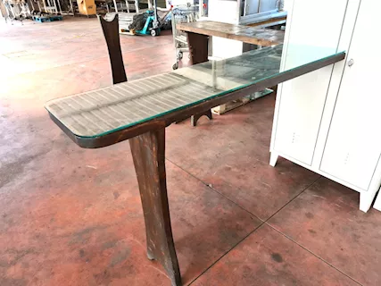 Tavoli legno e vetro usati