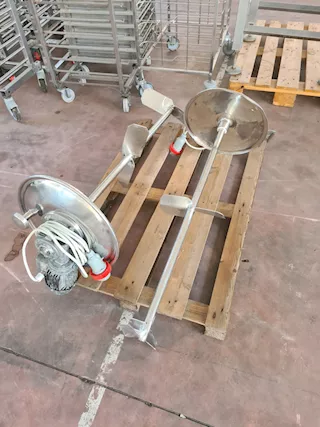 6 agitatori alimentari inox usati