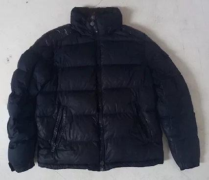 Piumino Nero Moncler Classe 1 G32-003