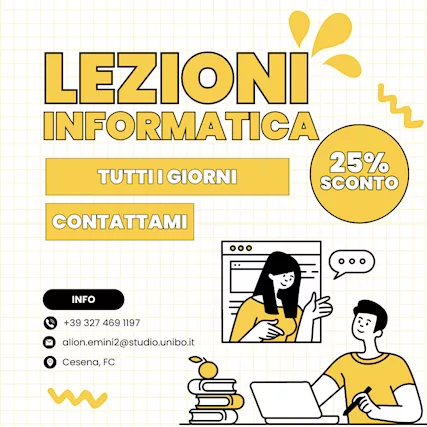Ripetizione in Informatica per gli studenti universitari e p