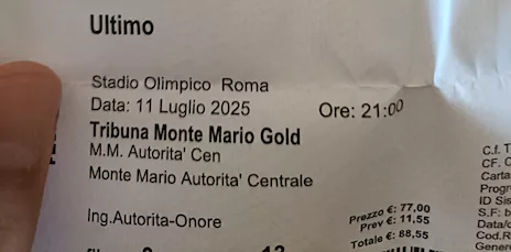 Ultimo 10 luglio roma