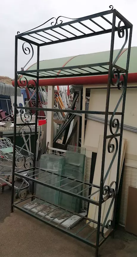 Espositore in ferro battuto 53127, in buone condizioni
