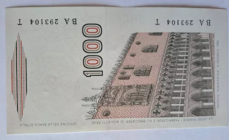 Due banconote da 1000 lire, mai usate - Foto 4