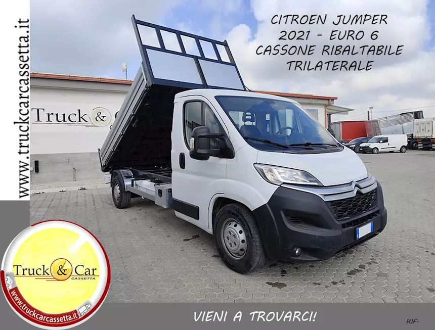 Citroen Jumper - 2021 - cassone ribaltabile trilaterale - EU Km 99590