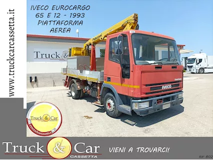 RIF.802 IVECO EUROCARGO 65E12-1993-PIATTAFORMA