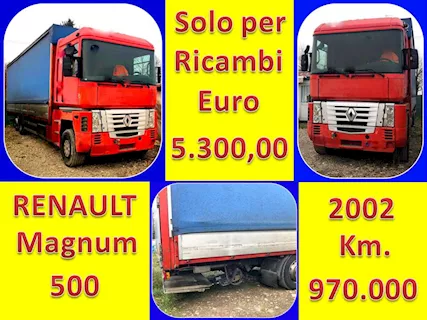Motrice 3 Assi Renault Magnum 500 solo per ricambi