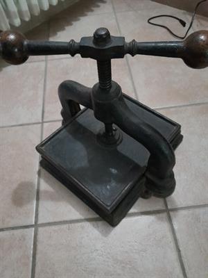 Torchio antico per stampa, ottimo stato - Foto 2