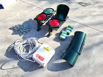 Kit semaforo per muletti usato