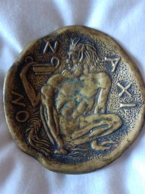 Piattino Art Decò in bronzo di MAX LE VERRIER - Foto 3