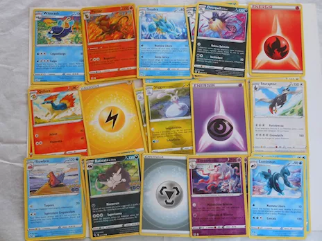 Carte da gioco Pokemon diverse