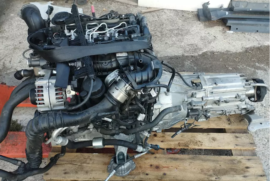 Motore BMW 320d E90/E91 N47D20C 130 kW km 105000, cambio manuale - Foto 3