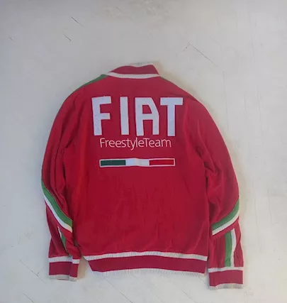 Felpa Fiat by Rites Freestyle Team Rossa - TG 54, taglia 54 - Foto 2