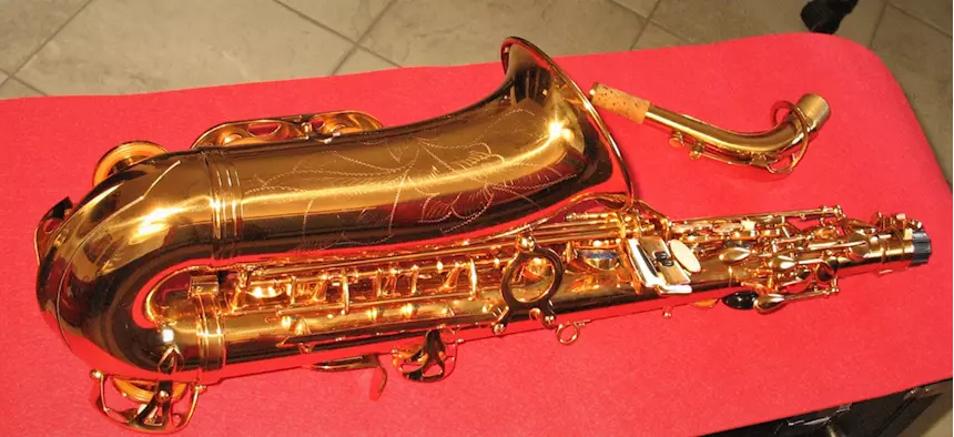 Foto 4SELMER SA80 Style Sax Alto Oro Galvanico Nuovo (Garanzia), modello unbranded