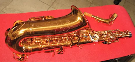 SELMER SA80 Style Sax Alto Oro Galvanico Nuovo (Garanzia), modello unbranded - Anteprima 4