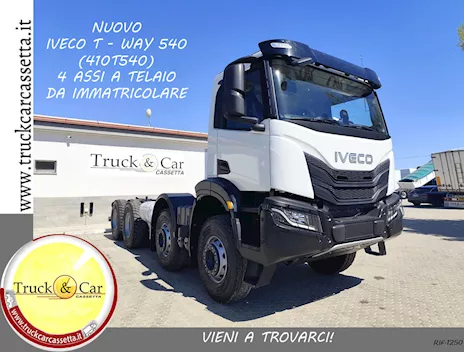 Nuovo Iveco Trakker T-Way 540 410T54 - 4 assi telaio