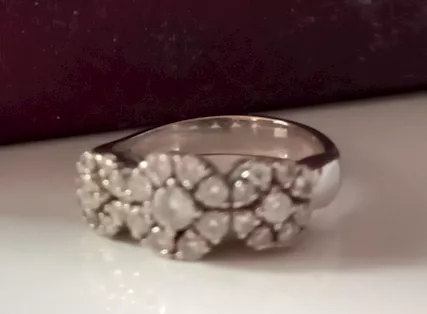 Trilogi anello diamanti