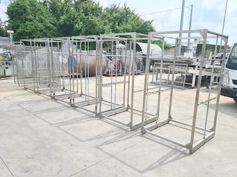 6 carrelli industriali per alimentare usati