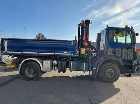 Iveco Trakker AD190T - 410 Gru Palfinger PK 13001K Cassone Ribaltabile - Foto 2