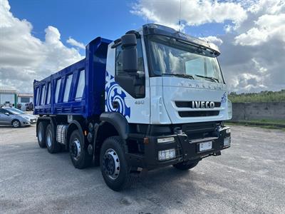 Iveco Trakker 450 Mezzo d'opera 4 assi ribaltabile, cambio manuale - Foto 6