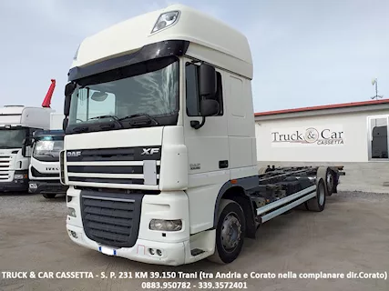 RIF.749 DAF XF 105.460 - SCARRABILE - 3 ASSI - 2011 - EURO 5 Telaio - Foto 3
