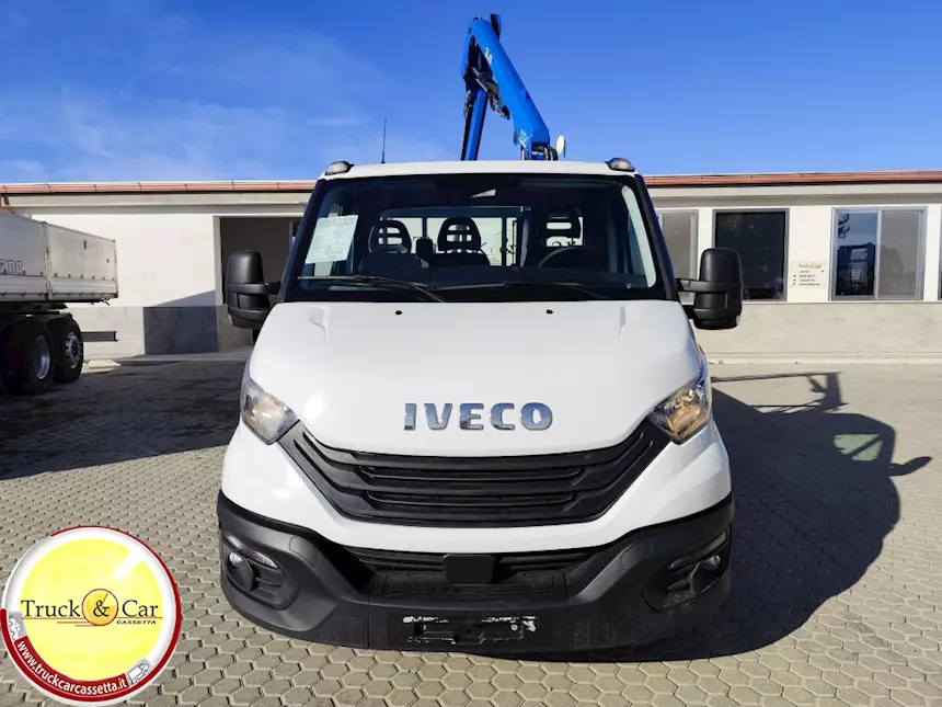 Foto 2Iveco Daily 35 C 16 - 2022 - cassone ribaltabile Km 355644, colore esterno Bianco
