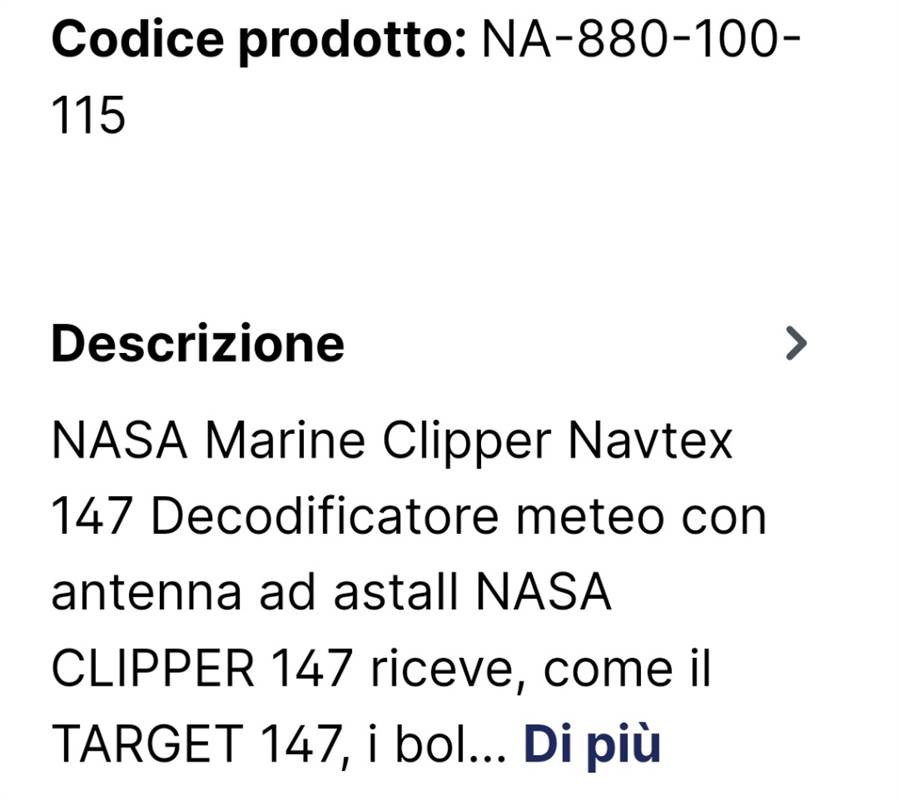 Clipper Navtex - Foto 2