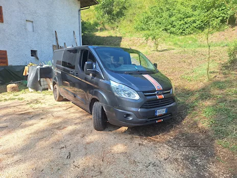 Transit Custom 6 posti autocarro camperizzato ottimo stato