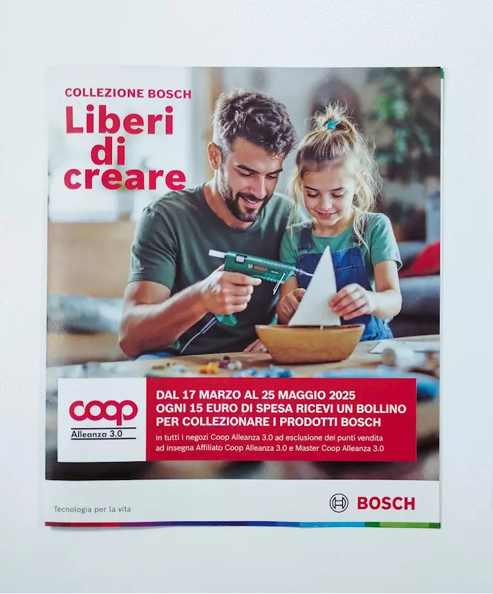 Punti bollini Coop Alleanza collezione Bosch