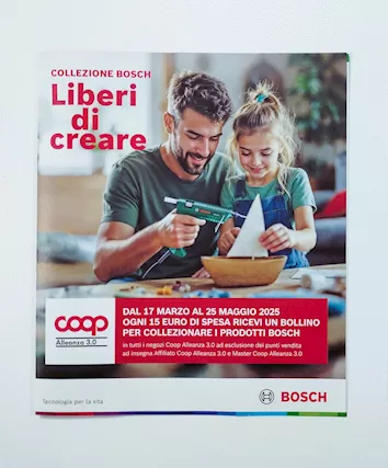 Punti bollini Coop Alleanza collezione Bosch