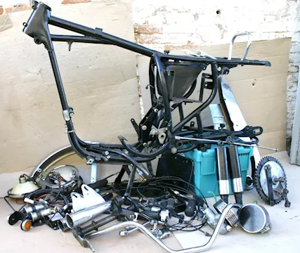 BSA A65 '67-69 TELAIO E ACCESSORI