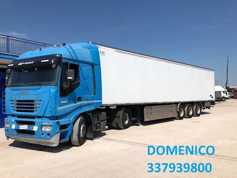 Semirimorchio Bartoletti cella frigo con pedana
